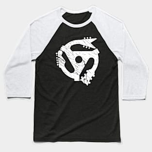 Rock 45 - White Baseball T-Shirt